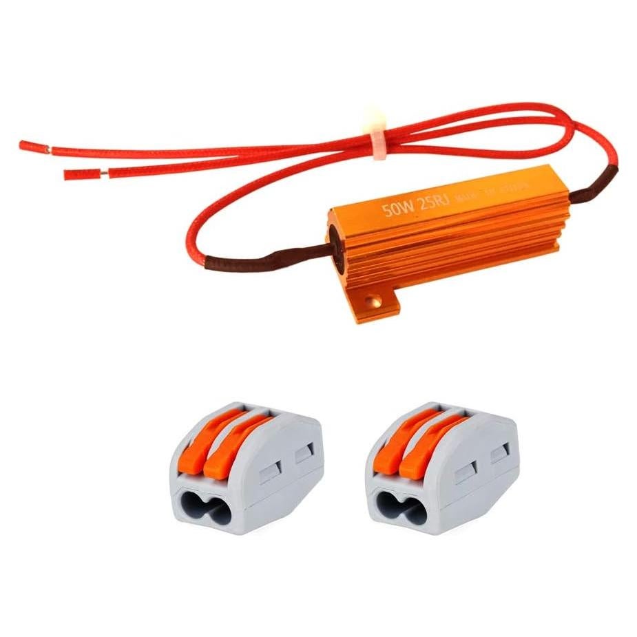 Resistor de Alambre Enrollado 50W 25 Ohmios E Enersystec