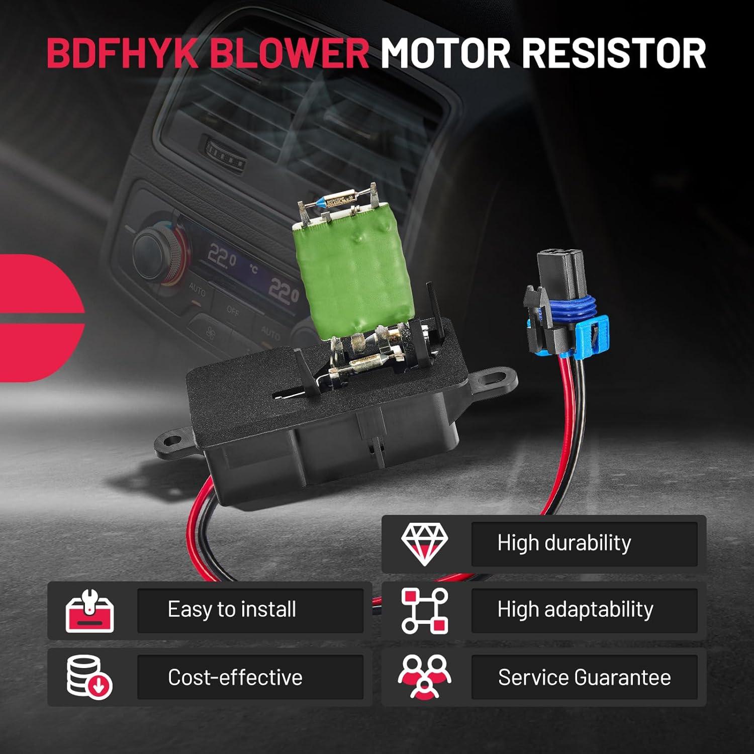 Resistor del Soplador BDFHYK 973-407 Compatible Chevy/GMC