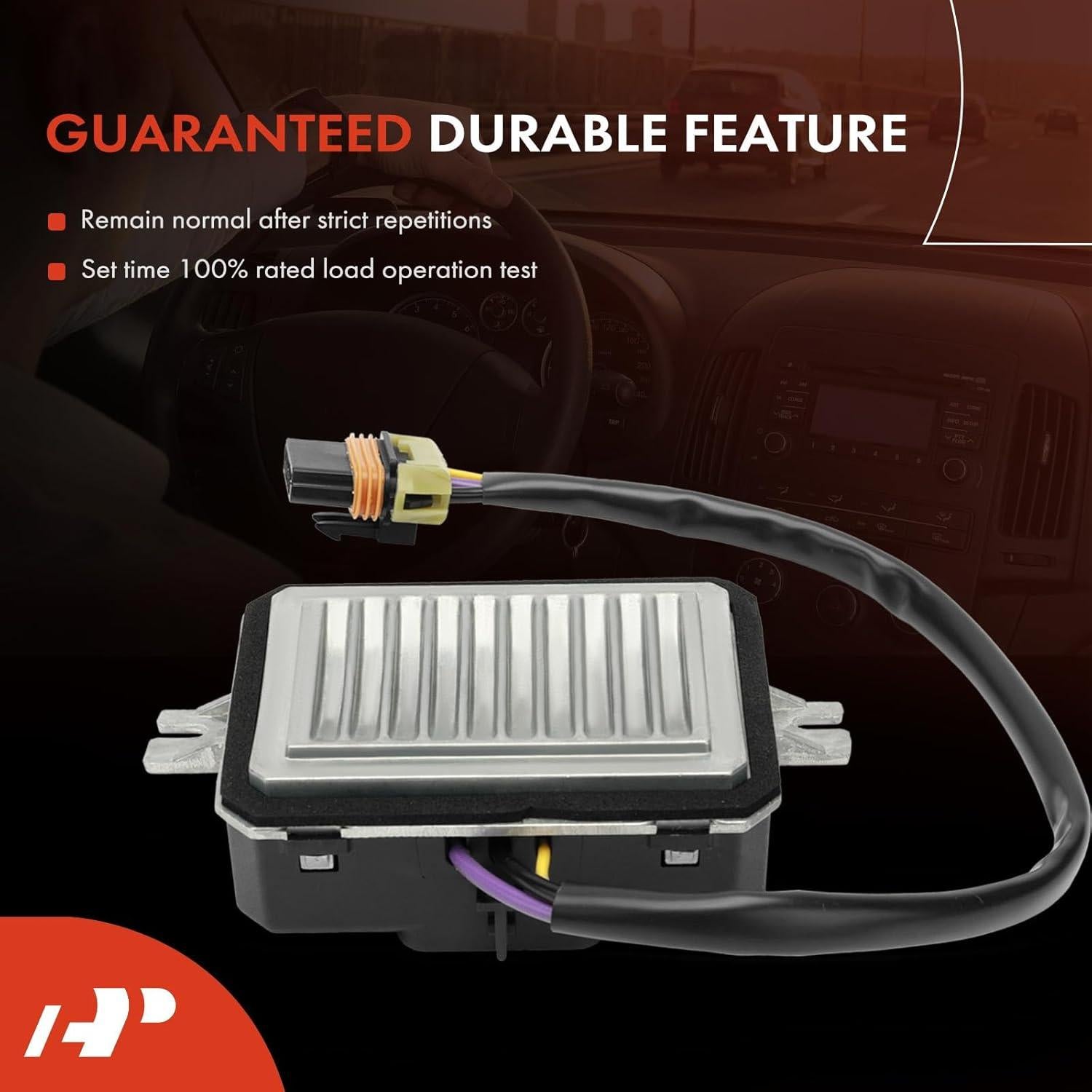 Resistor de Motor de Soplador A-Premium con Arnes - Buick, Pontiac, Cadillac, Oldsmobile