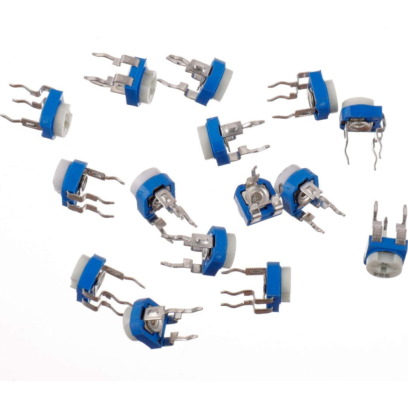 Kit de Potenciómetros BOJACK 150 pcs 6mm Resistor Variable