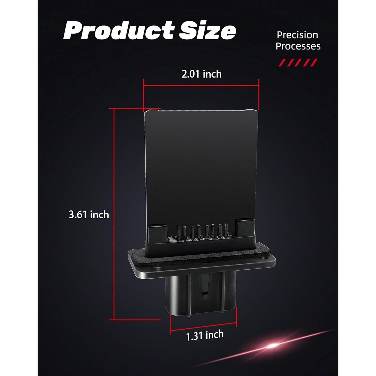 Resistor de Motor de Soplador HVAC IFATRUNK YH-1715 para Ford