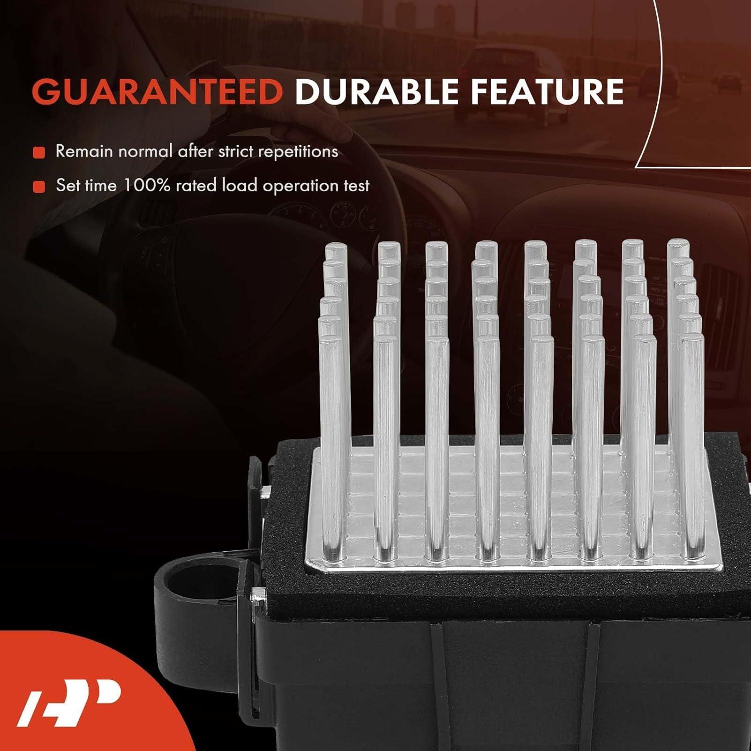 Resistor de Motor de Ventilador HVAC A-Premium para Chrysler, Dodge, Jeep