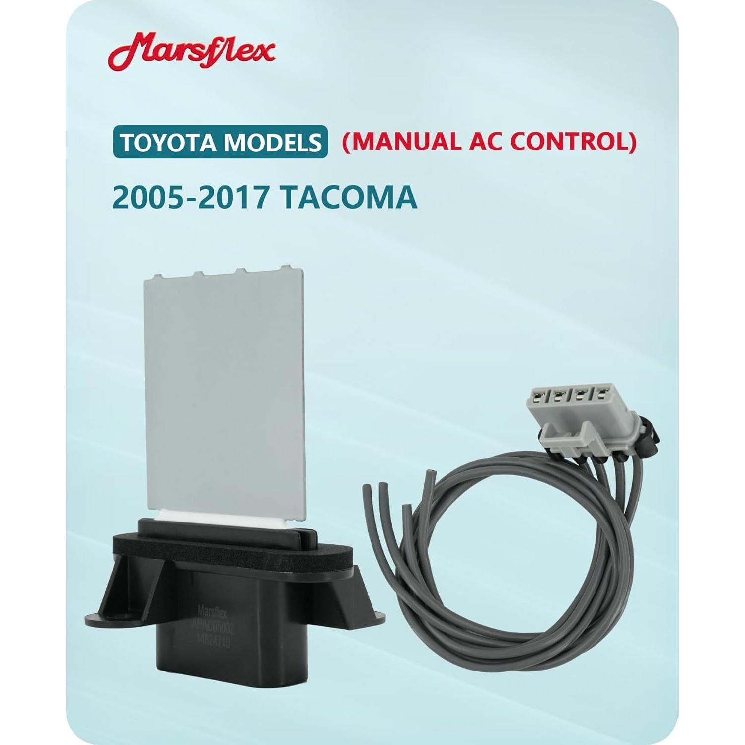 Resistor de Ventilador Marsflex 973-582 para Toyota Tacoma 2005-2017