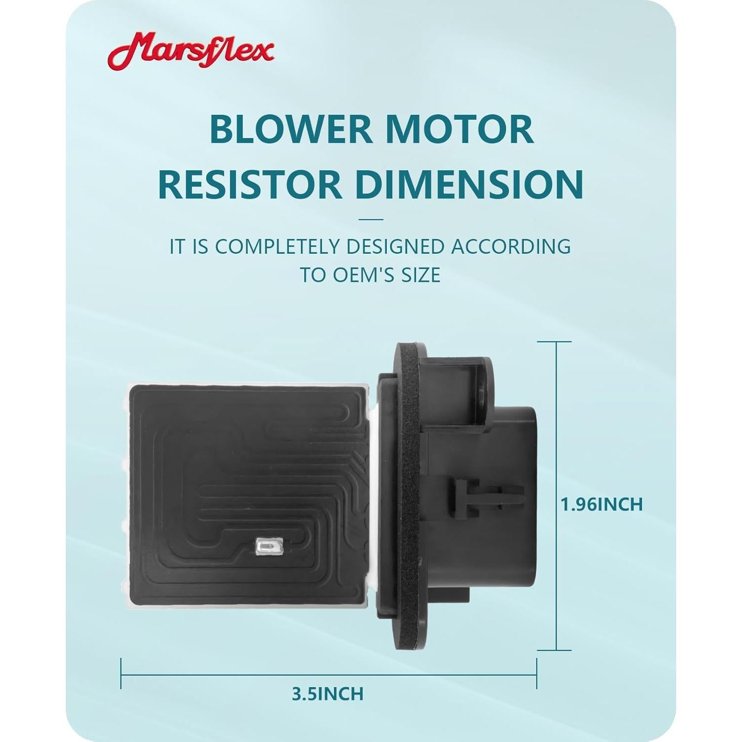 Resistor de Ventilador Marsflex 973-582 para Toyota Tacoma 2005-2017