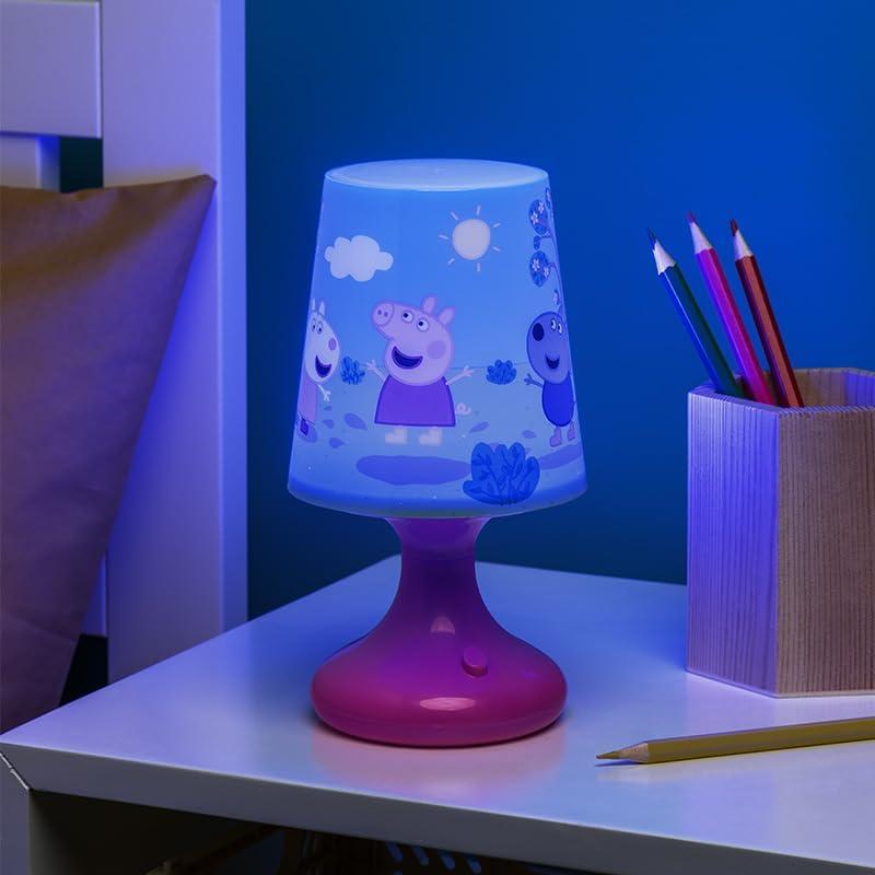 Lámpara de Mesa Peppa Pig Paladone Luz Nocturna 18.5 cm
