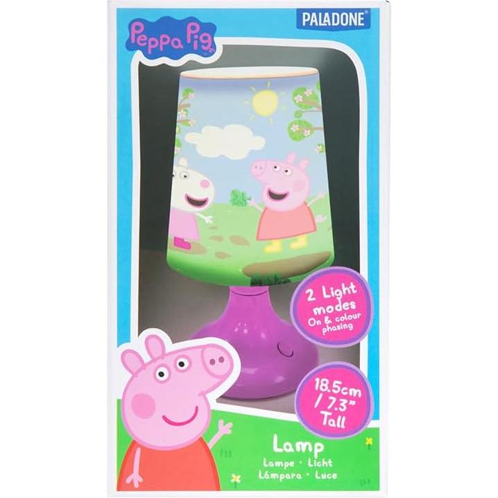 Lámpara de Mesa Peppa Pig Paladone Luz Nocturna 18.5 cm
