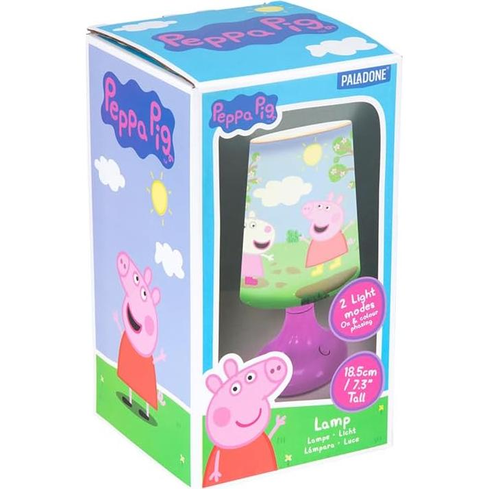 Lámpara de Mesa Peppa Pig Paladone Luz Nocturna 18.5 cm