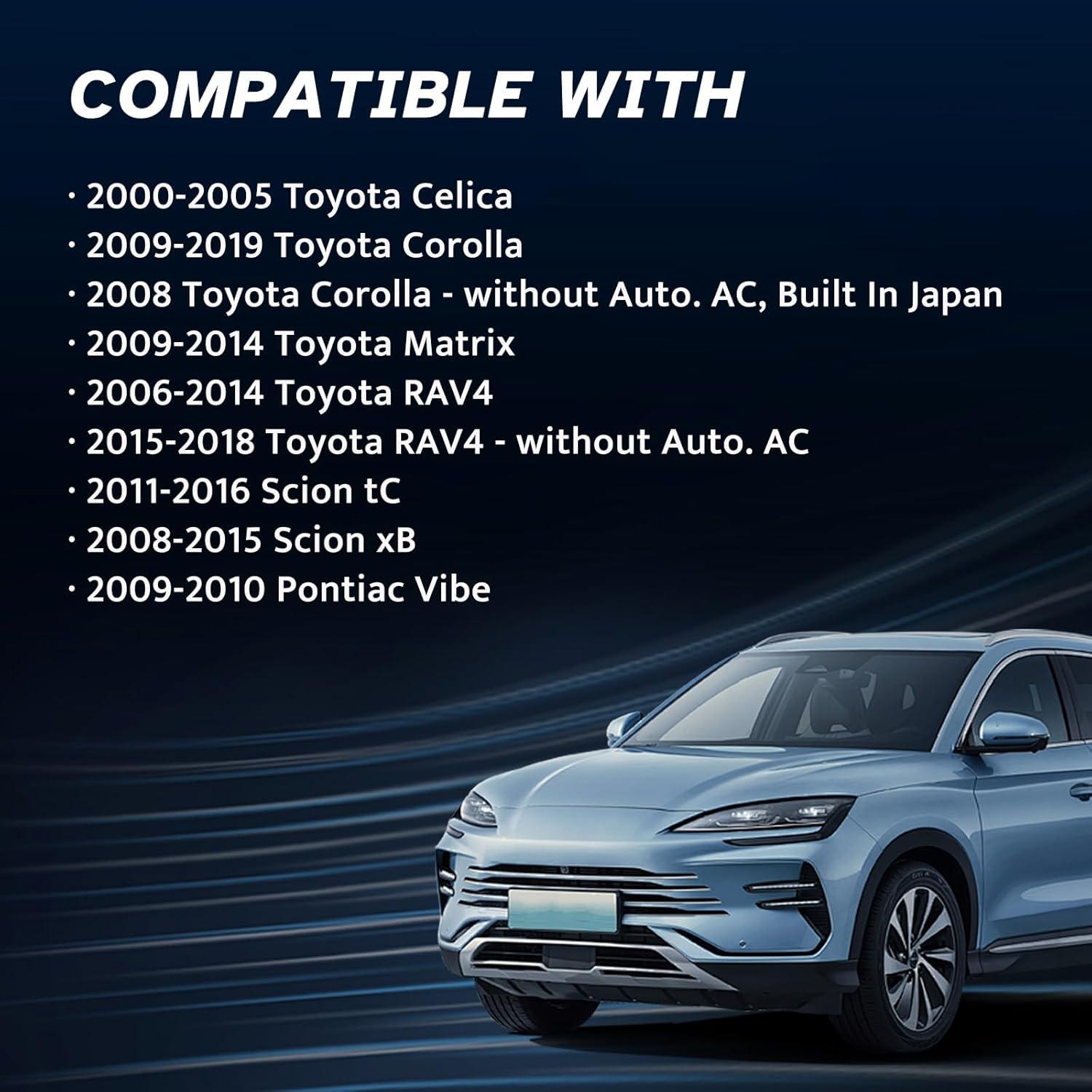 Resistor Motor Ventilador Calentador A/C Ruizure Compatible Toyota