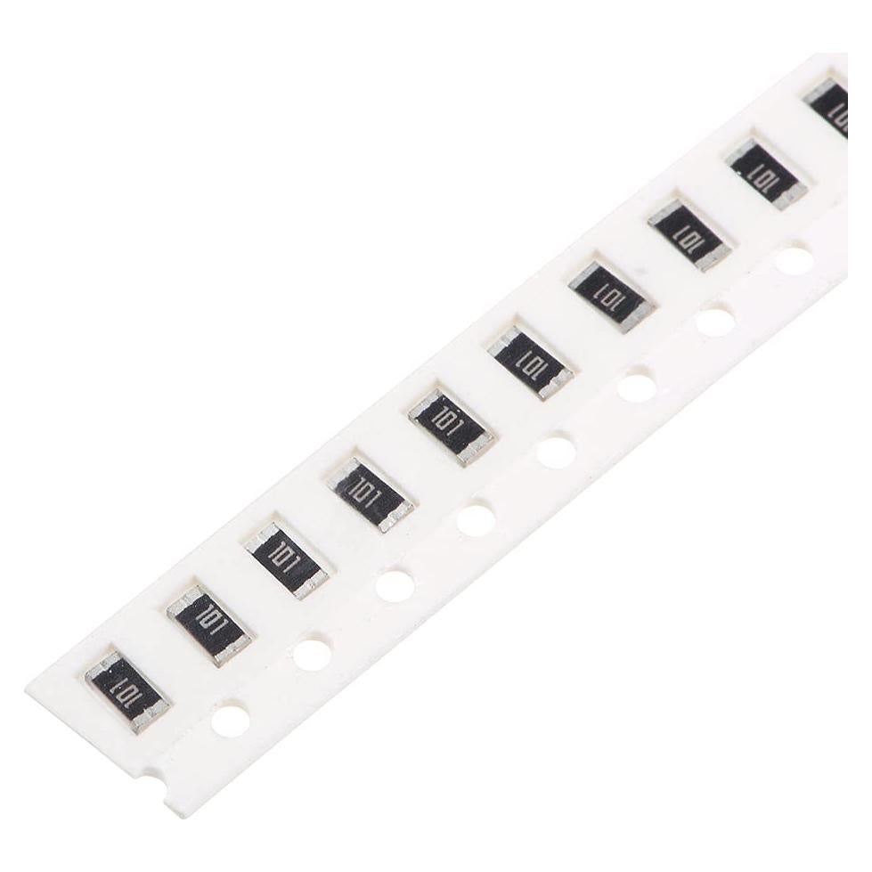 Resistor de Chip 100 Ohm 1/4W uxcell 300pcs 1206 Tolerancia 5%