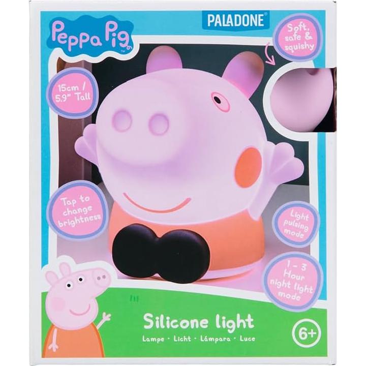 Lámpara Nocturna Peppa Pig Paladone 15 cm Recargable