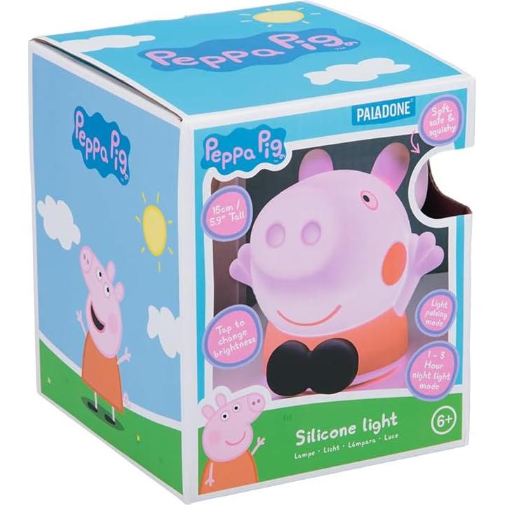 Lámpara Nocturna Peppa Pig Paladone 15 cm Recargable