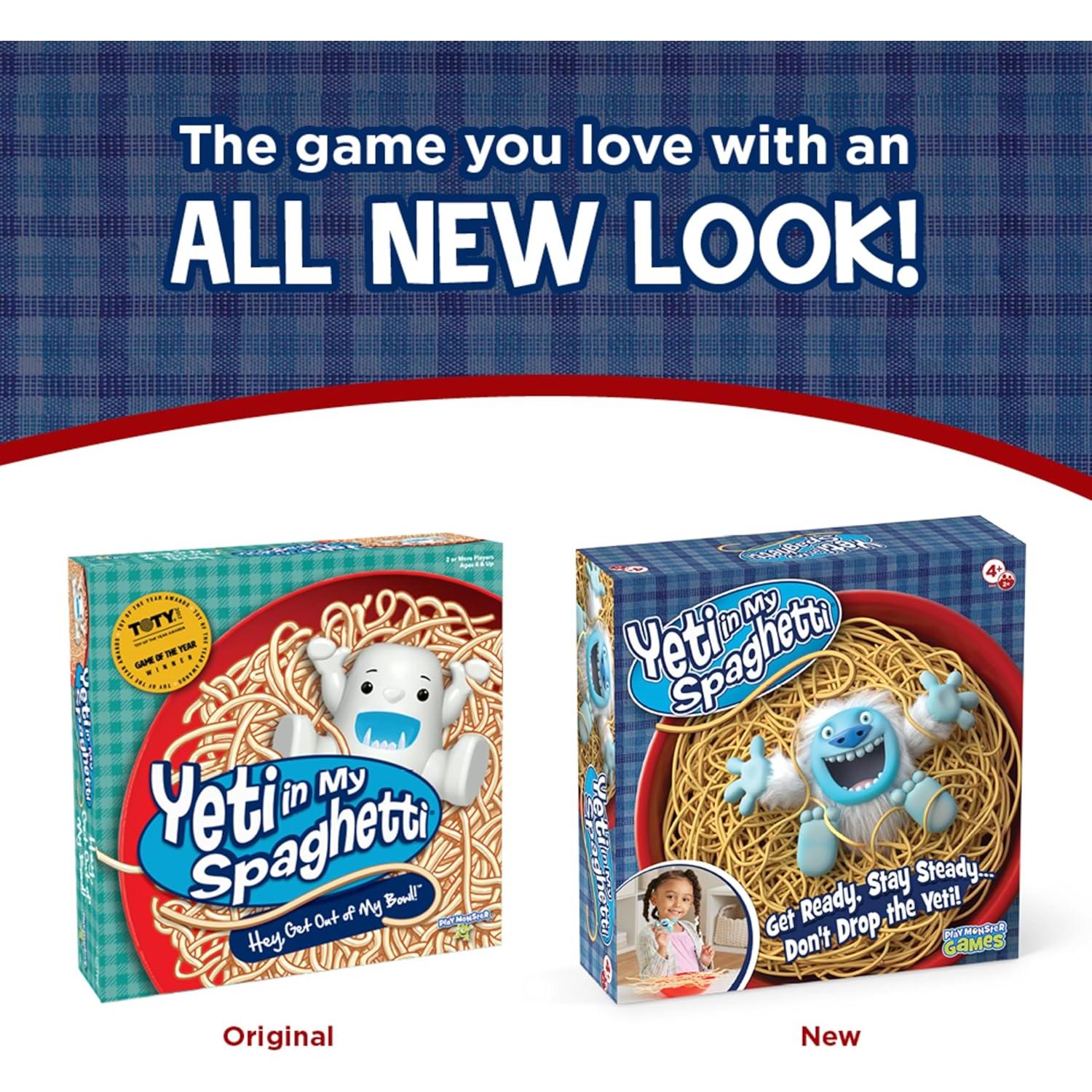 Juego de Mesa Yeti en mi Espagueti - PlayMonster 2+ Jugadores