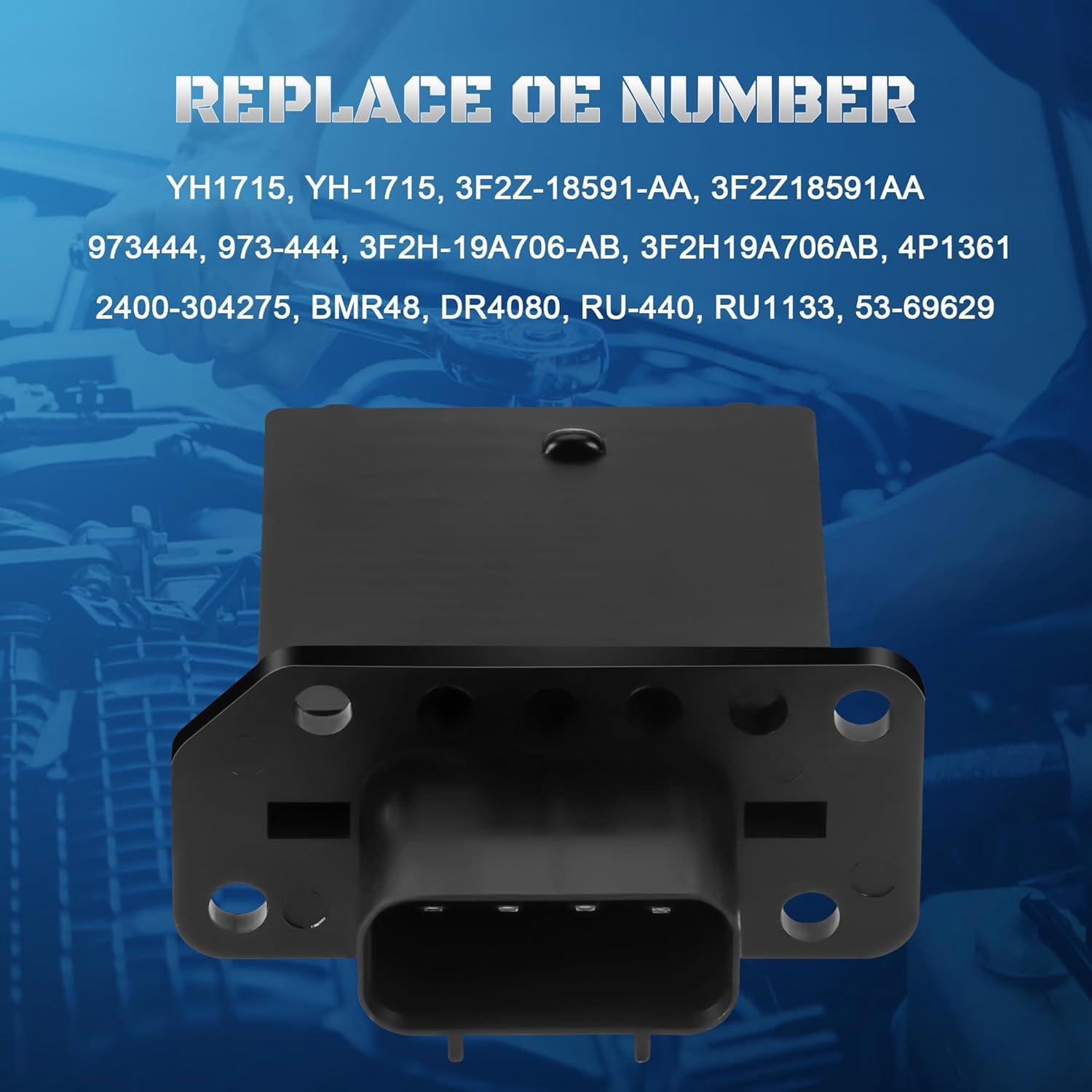 Resistor Motor Ventilador A-NAFTULY YH-1715 Compatible Ford