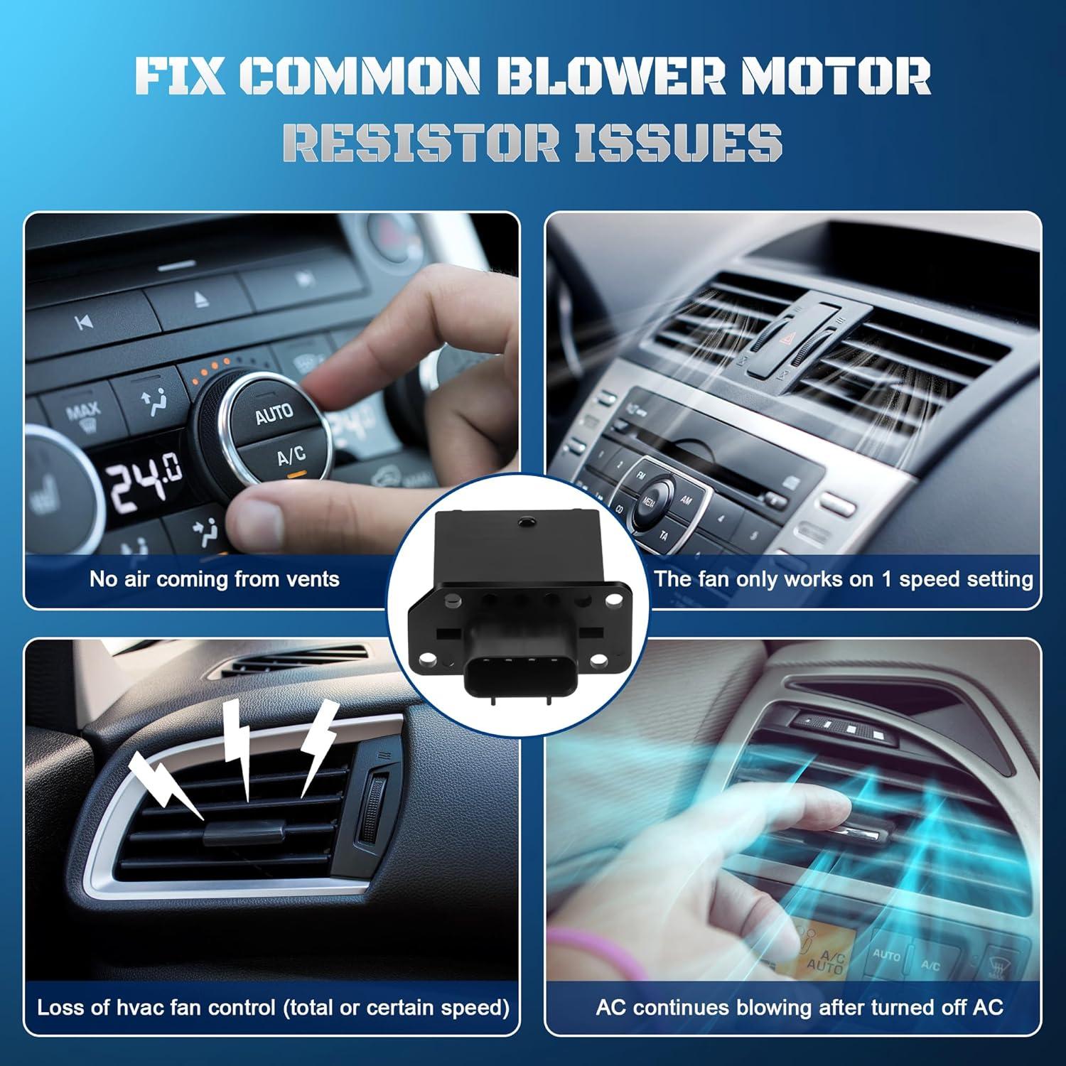 Resistor Motor Ventilador A-NAFTULY YH-1715 Compatible Ford