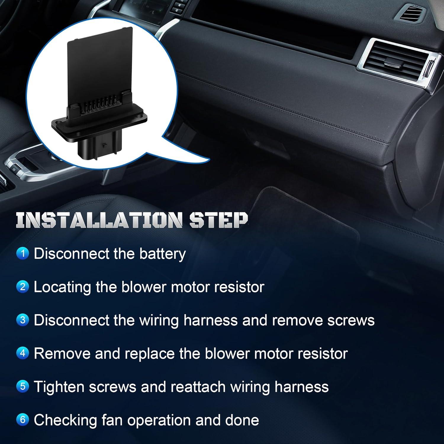 Resistor Motor Ventilador A-NAFTULY YH-1715 Compatible Ford