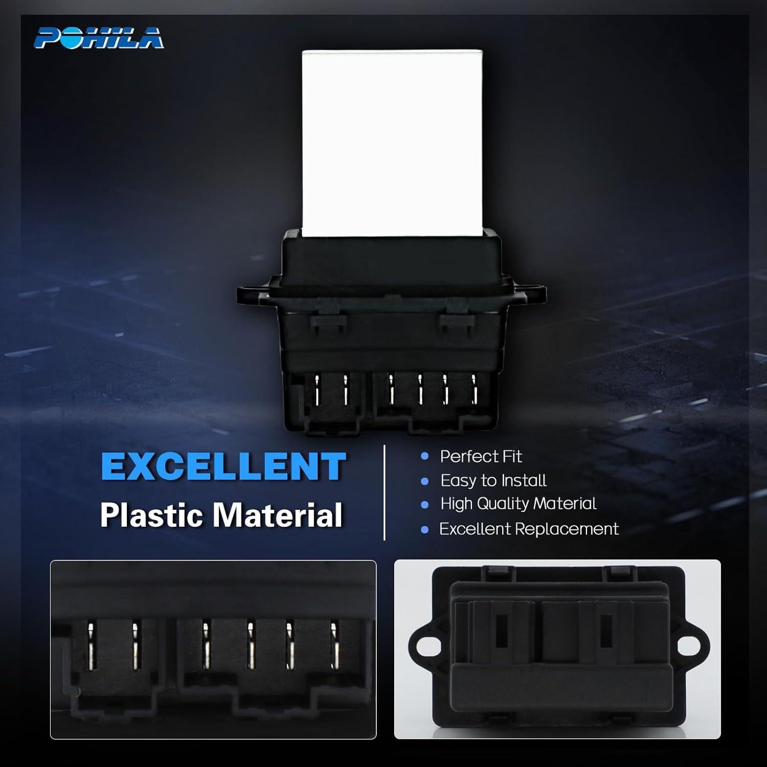 Resistor Motor Ventilador HVAC POHILA RE00011YX Chrysler/Dodge