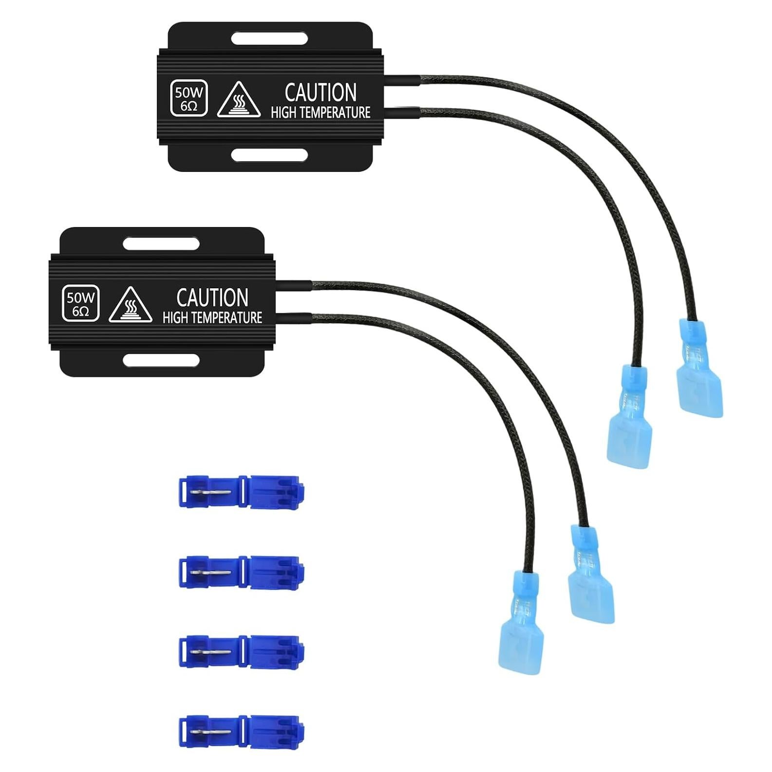 2 Resistores de Carga LED Fenikso 50W 6ohm para Automóvil
