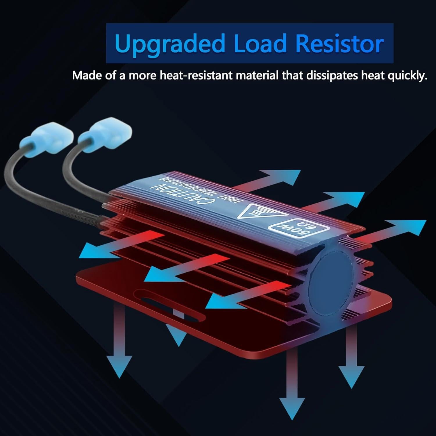2 Resistores de Carga LED Fenikso 50W 6ohm para Automóvil