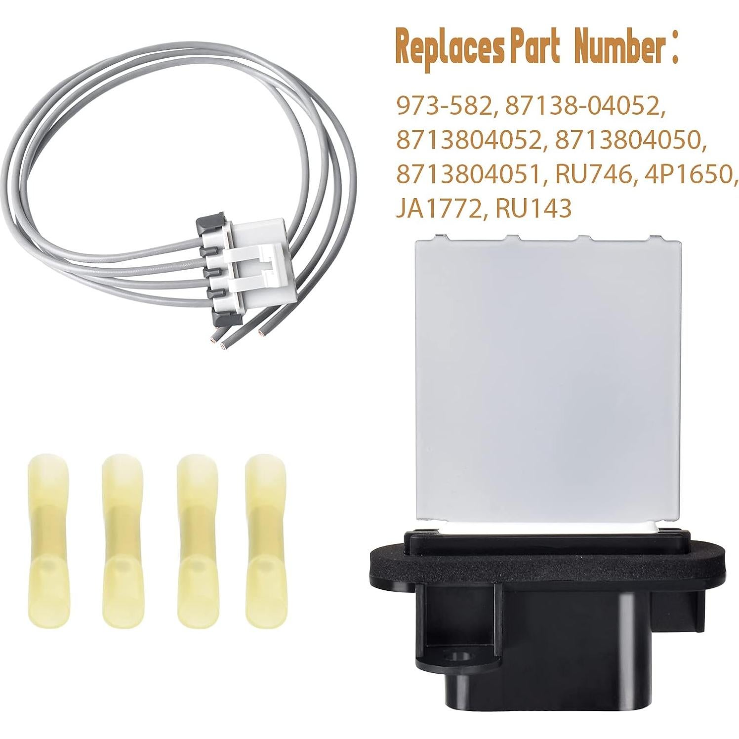 Resistor de Motor de Ventilador HVAC FAERSI para Toyota Tacoma 2005-2018