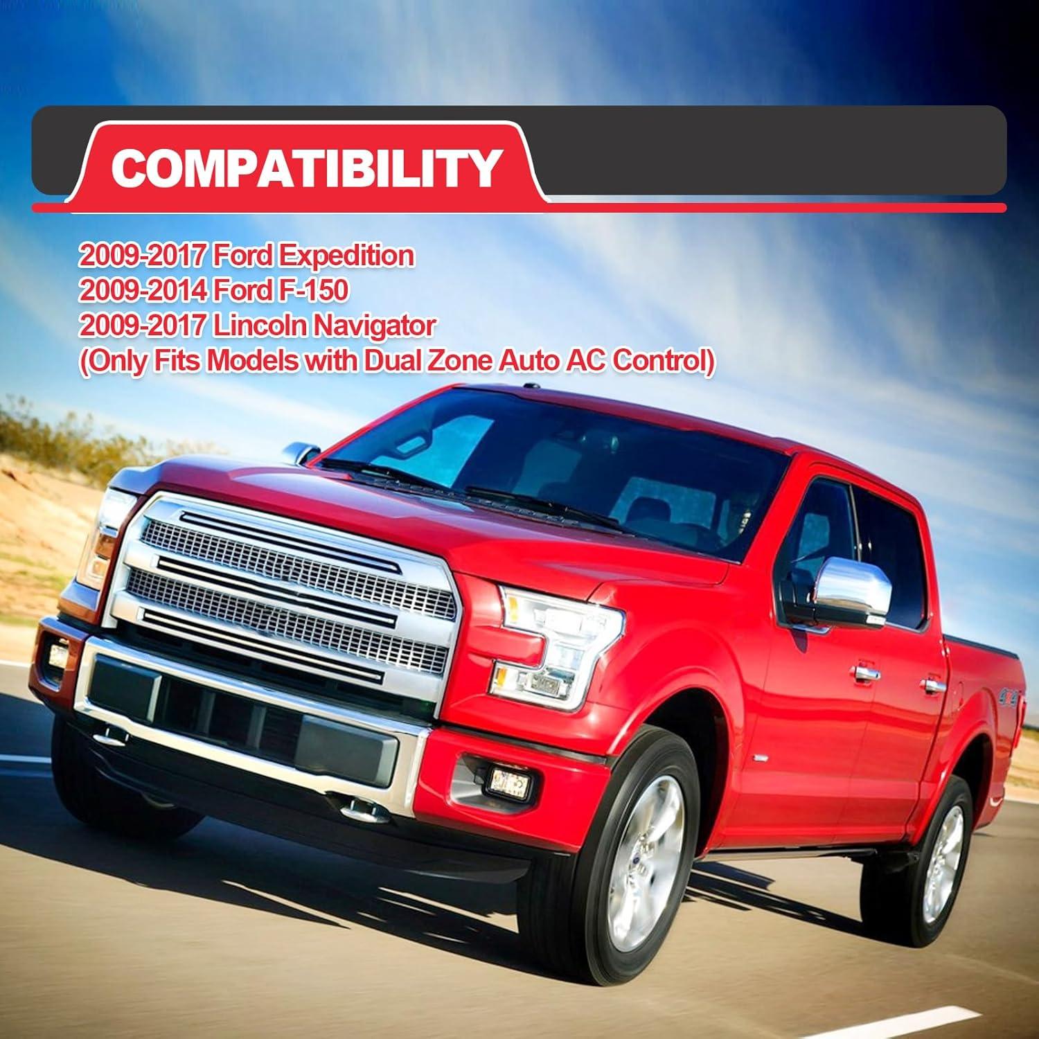 Resistor de Motor de Soplador HVAC RBOKO BL3Z-19E624-A Compatible Ford