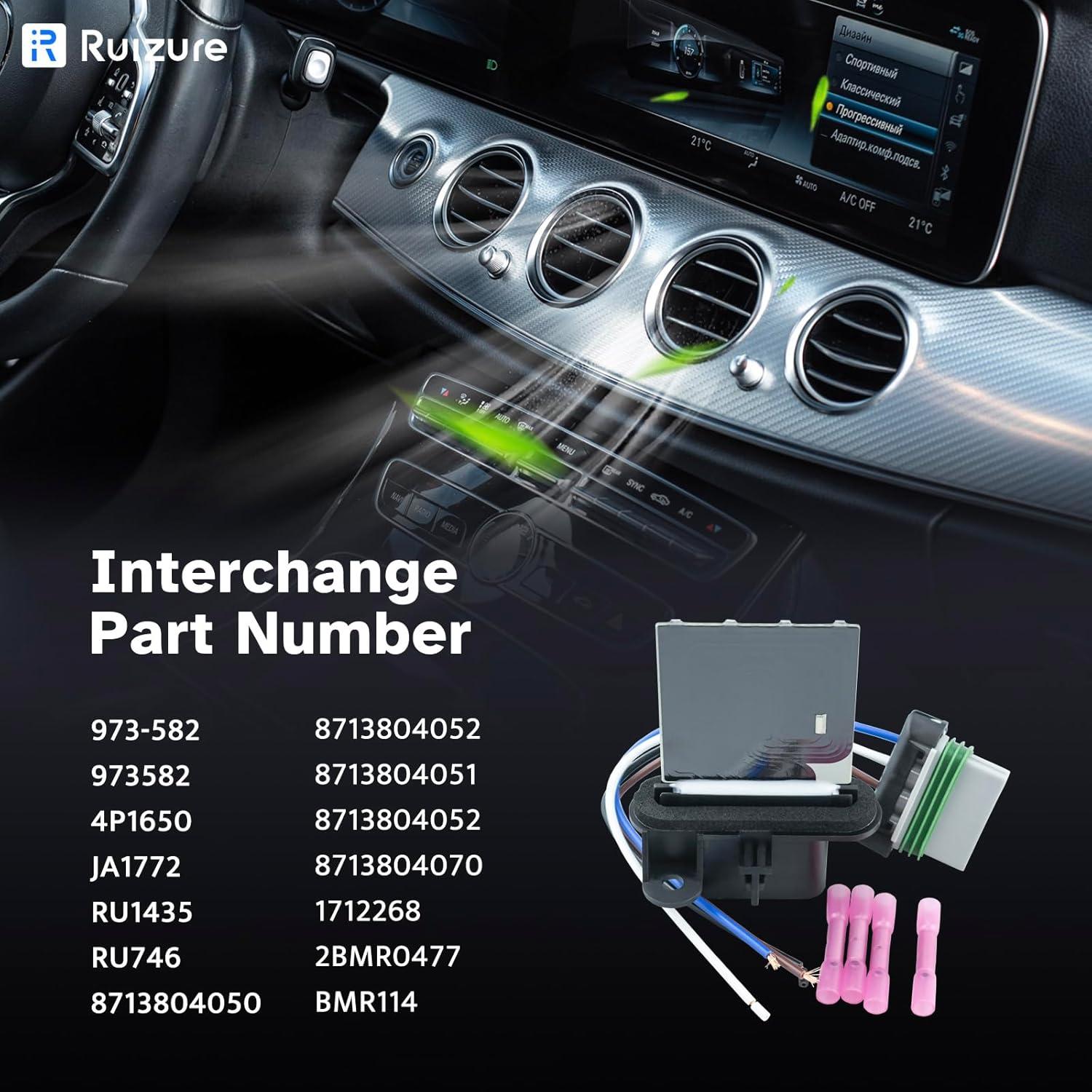 Resistor Motor Ventilador AC Ruizure Toyota Tacoma 2005-2017
