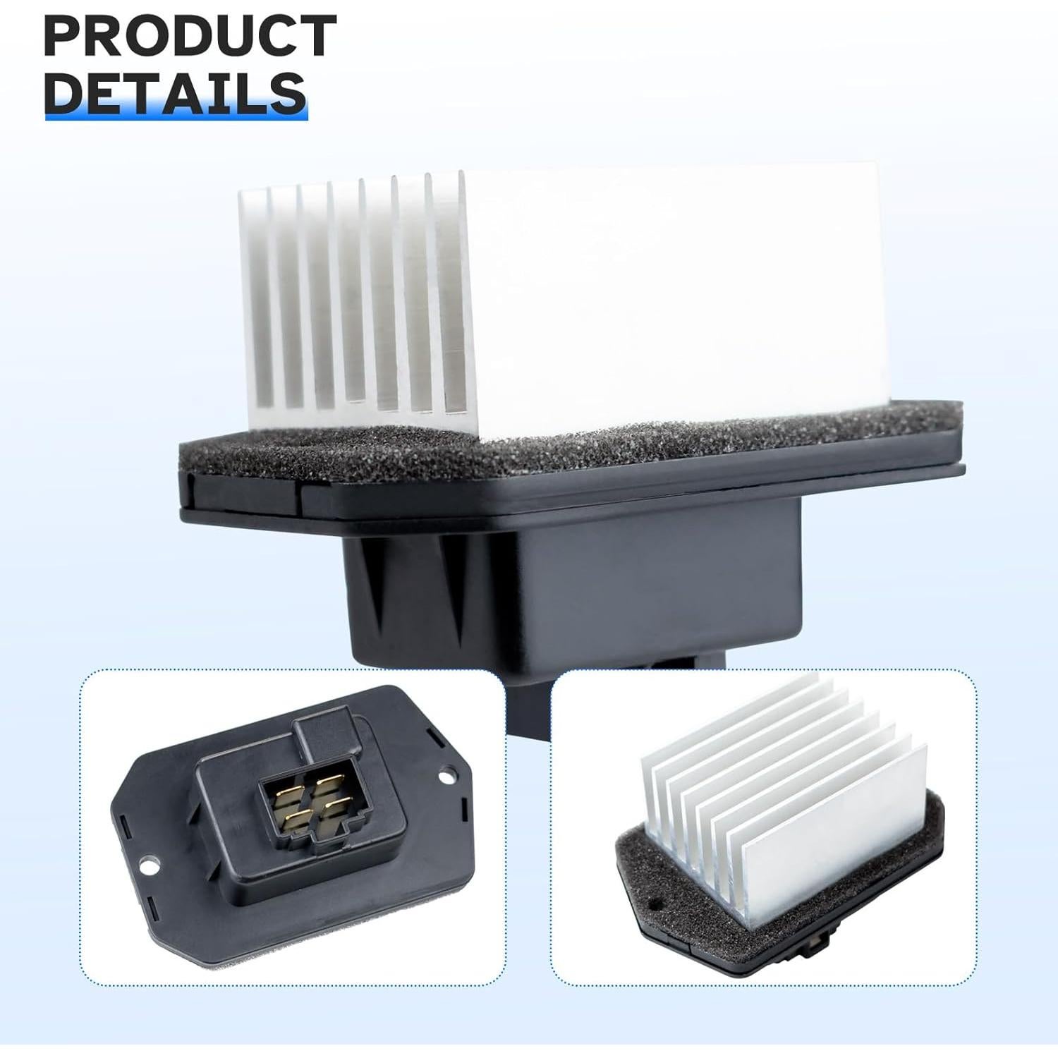 Resistor Motor Ventilador A/C Ruizure para Honda y Acura 2001-2015