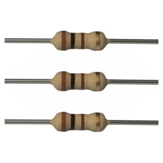 Resistencias E-Projects 100 Ohm 1/2W 5% (Paquete de 10)