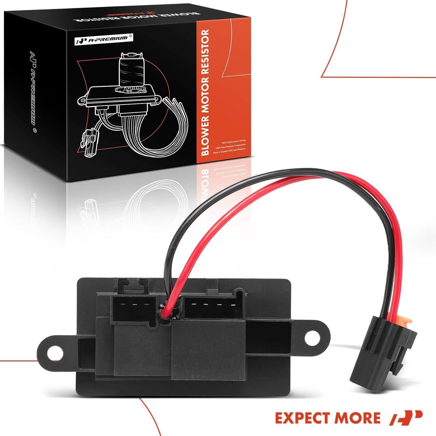 Resistor de Motor de Ventilador A-Premium para Cadillac, Chevrolet y GMC