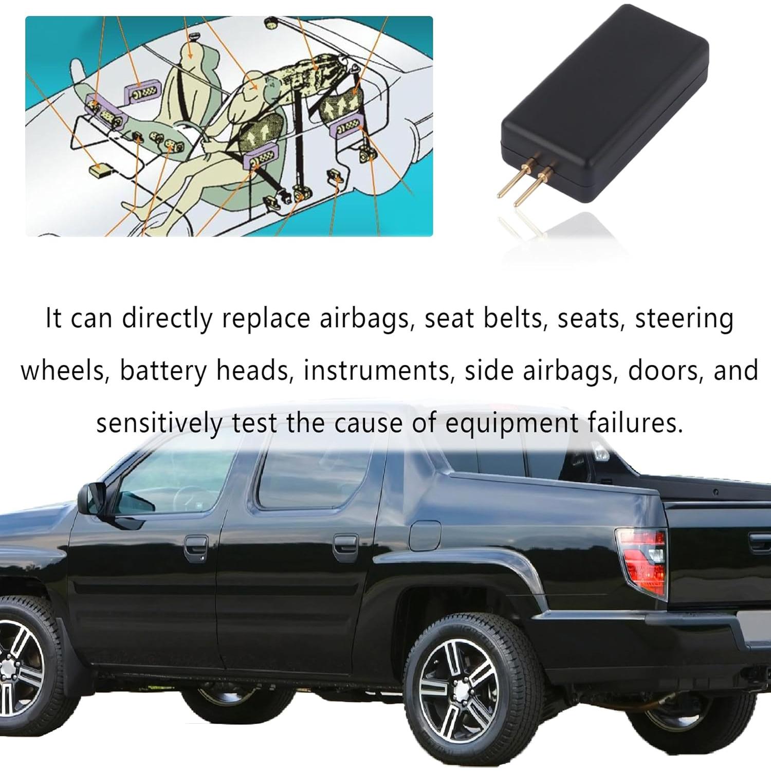 Resistor de Bypass de Airbag SSNNUU 12V 4 Piezas