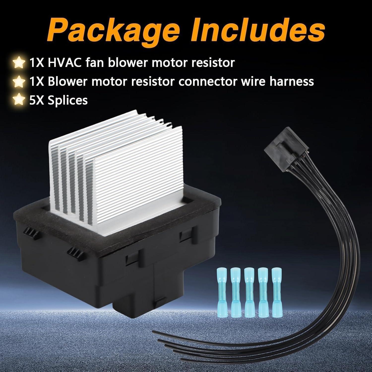 Resistor de Motor del Ventilador HVAC HIMARKLIF para Ford y Lincoln