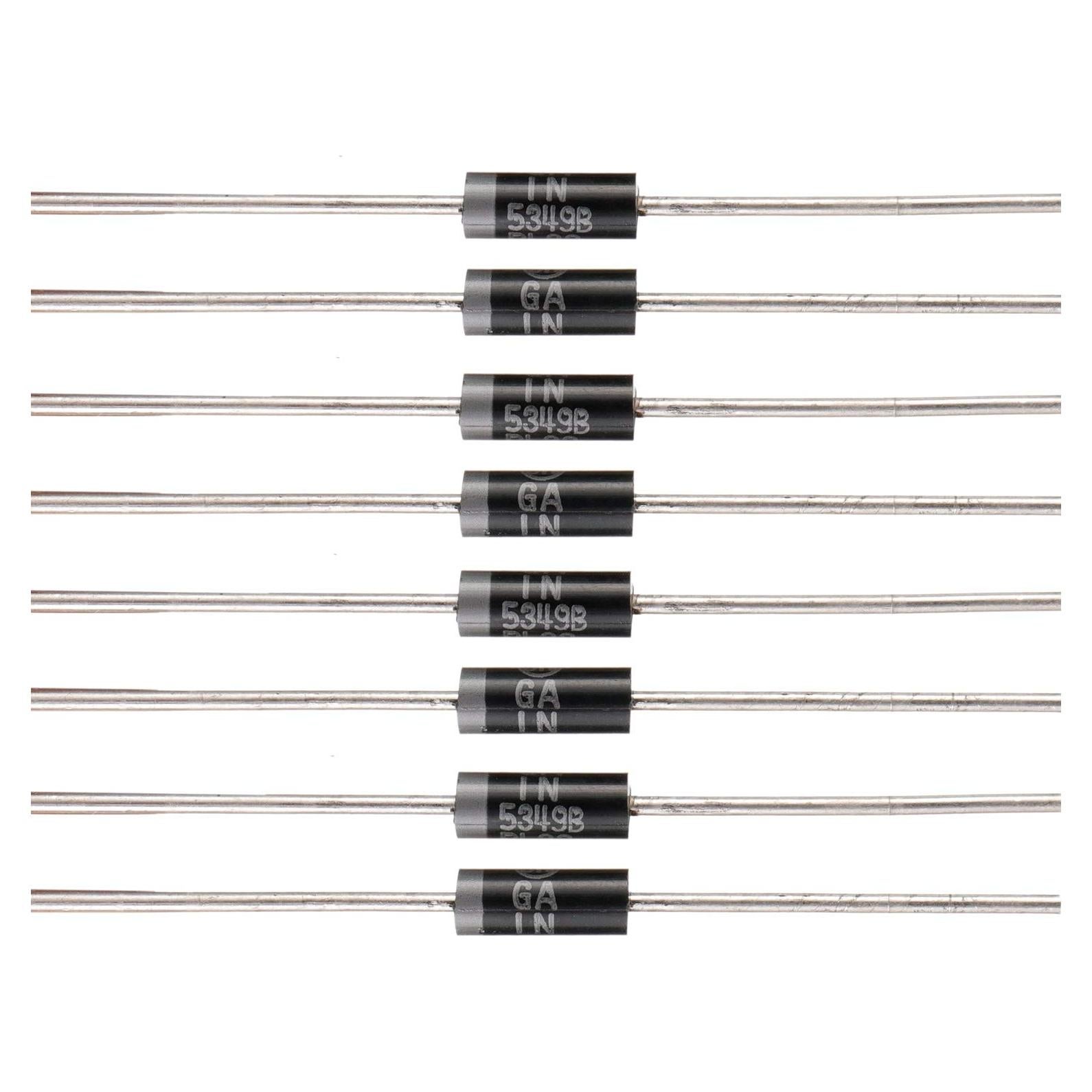 Diodos Zener BOJACK 1N5349B 5W 12V Axiales (Paquete de 30)