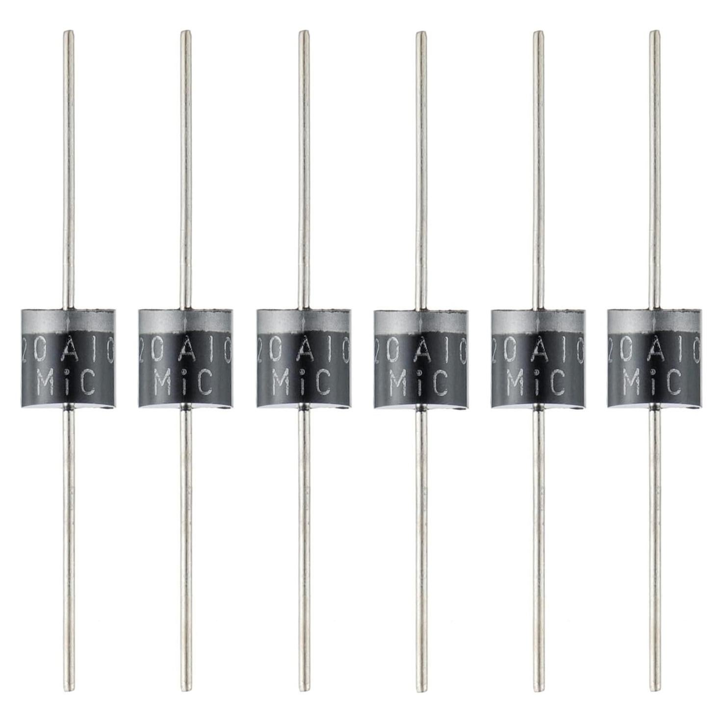 Diodo Rectificador BOJACK 20A10 1000V - Paquete de 20 Unidades