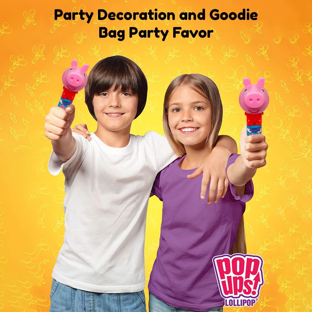 Soportes Lollipop Peppa Pig Set 12 Unidades 11.43 cm