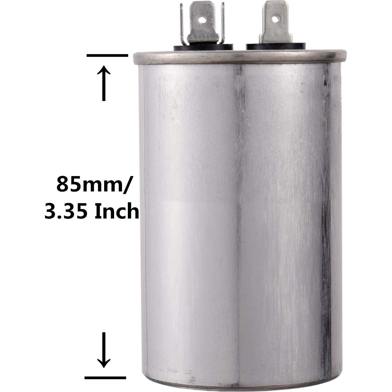 Capacitor BOJACK 30uF 450V CA CBB65 para Motor y Ventilador