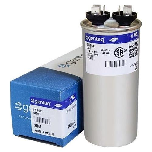 Capacitor Genteq 30 uF 440 VAC Reemplazo Jard 12741
