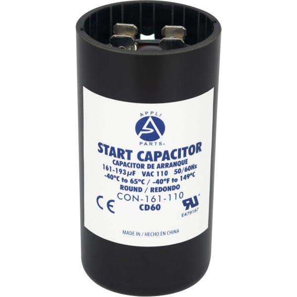 Capacitor de Arranque Appli Parts 161-193 Mfd 110-125 VAC