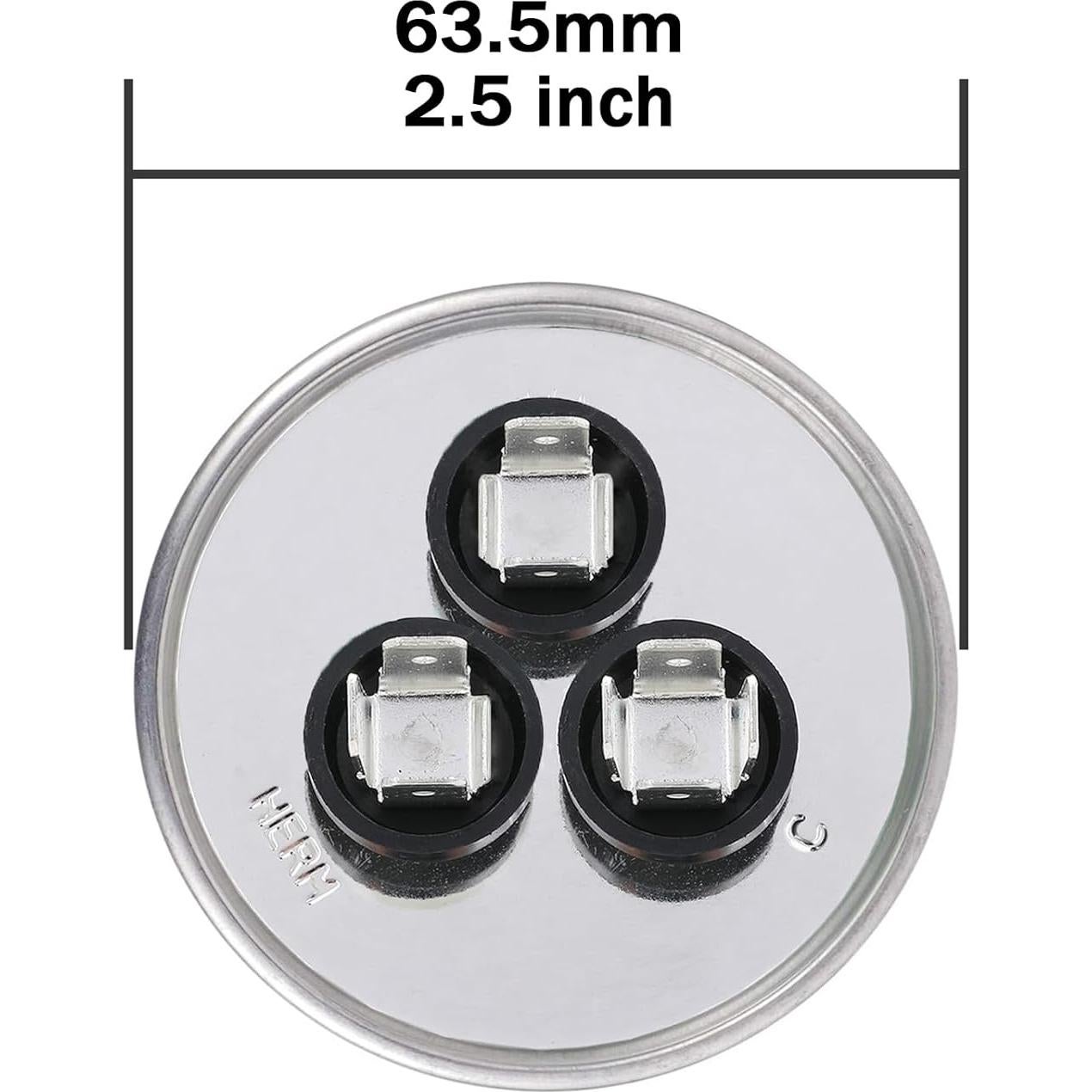 Capacitor de Arranque Doble VEXUNGA 60+5uF 370/440VAC