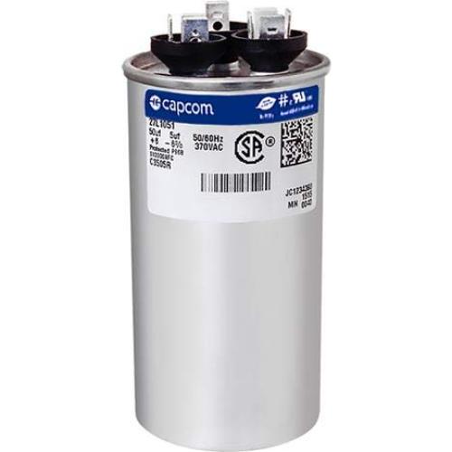 Capacitor Redondo Doble GE 50+5uF 370V 230g