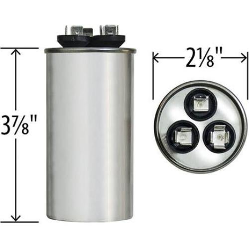 Capacitor Redondo Doble GE 50+5uF 370V 230g