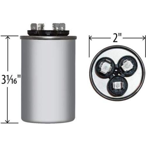 Capacitor Redondo Doble JARD 35+5 370/440VAC 209.79g