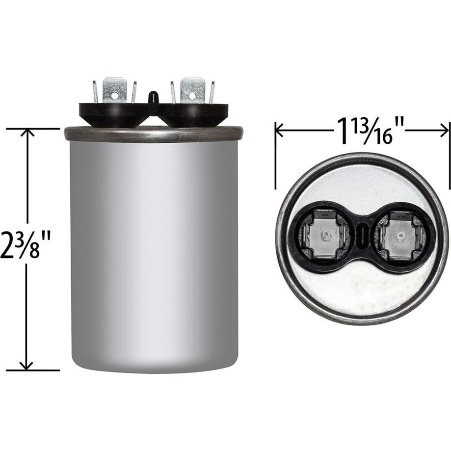Capacitor de Motor Jard MARS 35MFD 370V Redondo