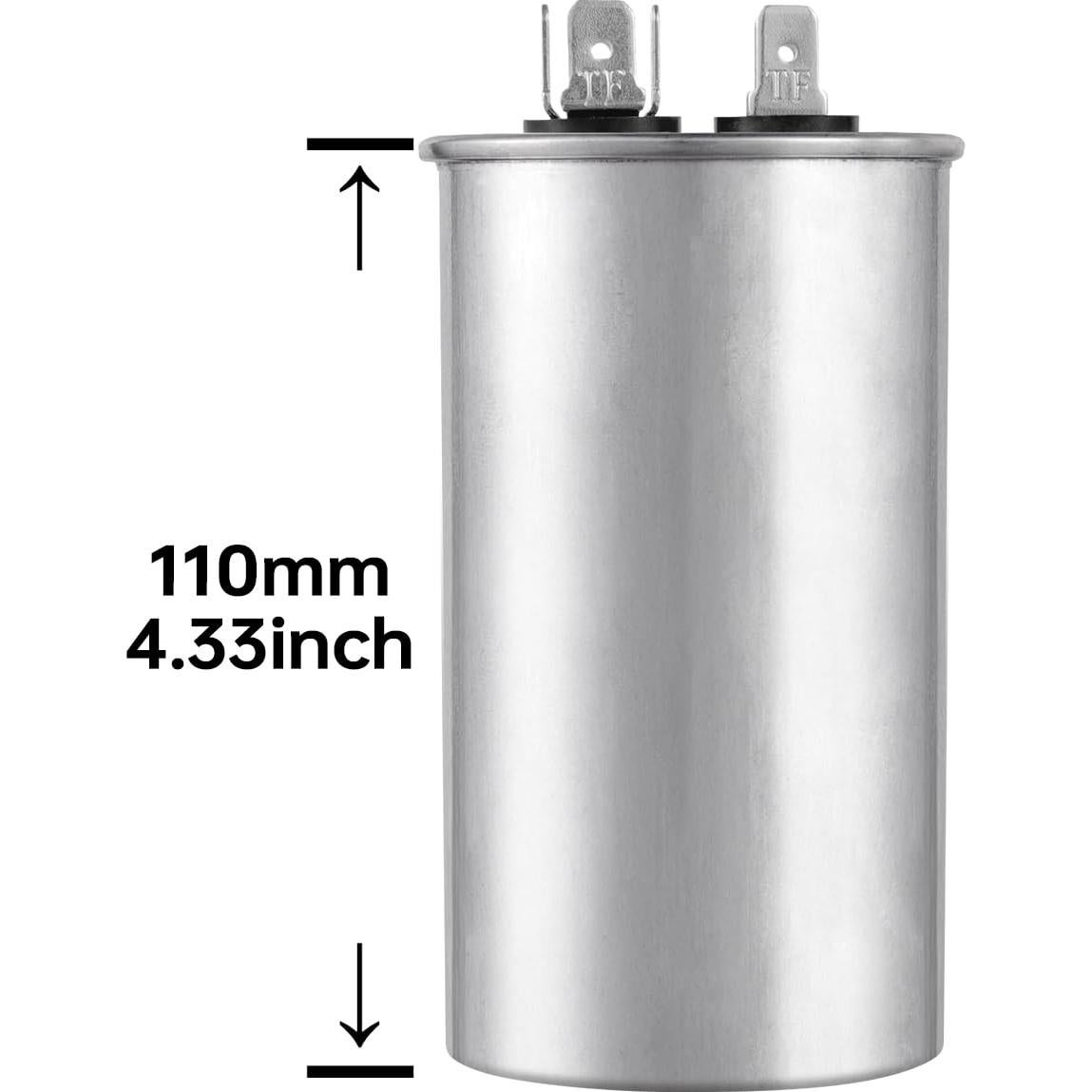 Capacitor de Arranque BOJACK 45uF 370/450V CBB65 para Motor AC