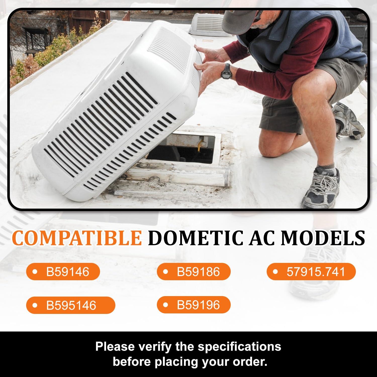 Capacitor de Motor Aire Acondicionado RV Dometic 3312195.000 60/5 MFD