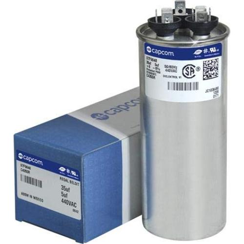 Capacitor Doble 35 + 5 uf MFD 440 Volt GE ClimaTek