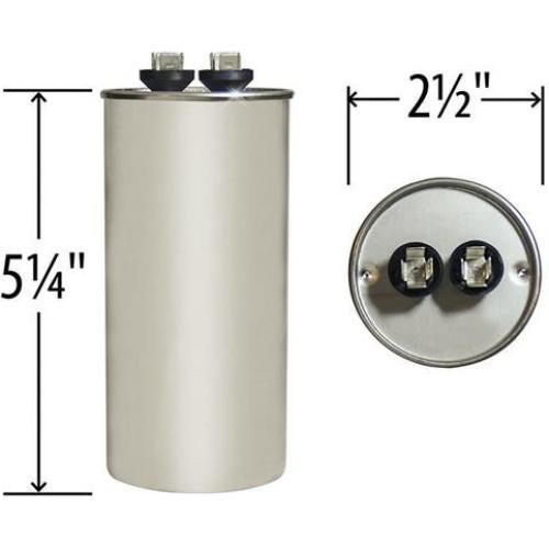 Capacitor Genteq 80 uF 440 VAC Reemplazo Universal