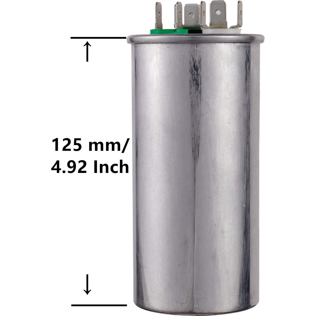 Capacitor de Arranque BOJACK CBB65 75+10uF 370/440VAC