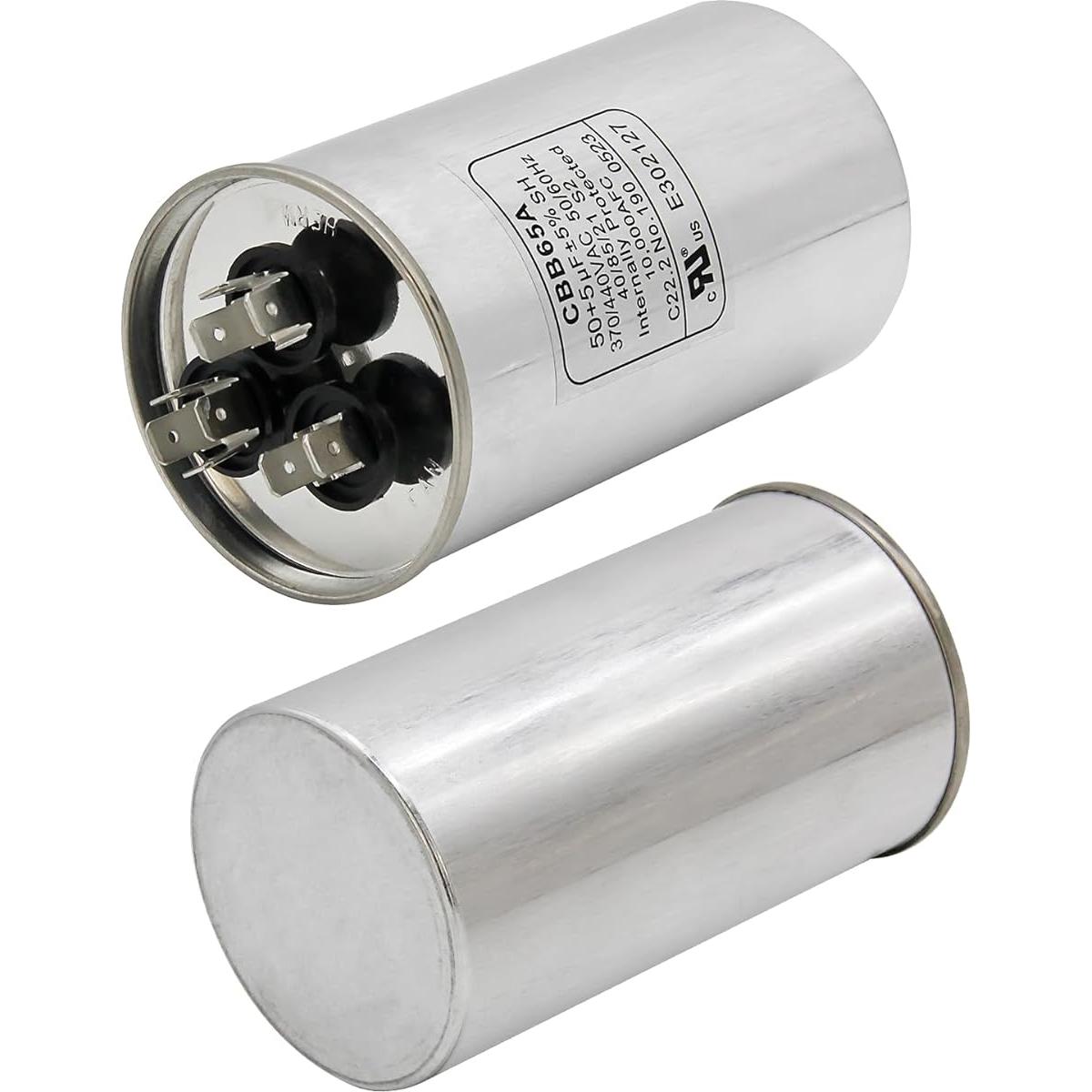 Capacitor de Arranque Doble 50+5uF Redparts CBB65 370/440V