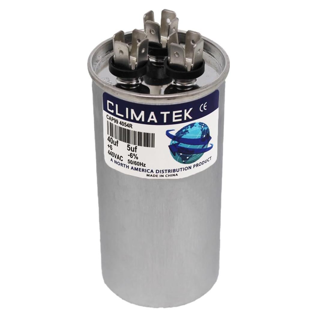 Capacitor Redondo Supco 40+5uF 440V Doble Funcionamiento