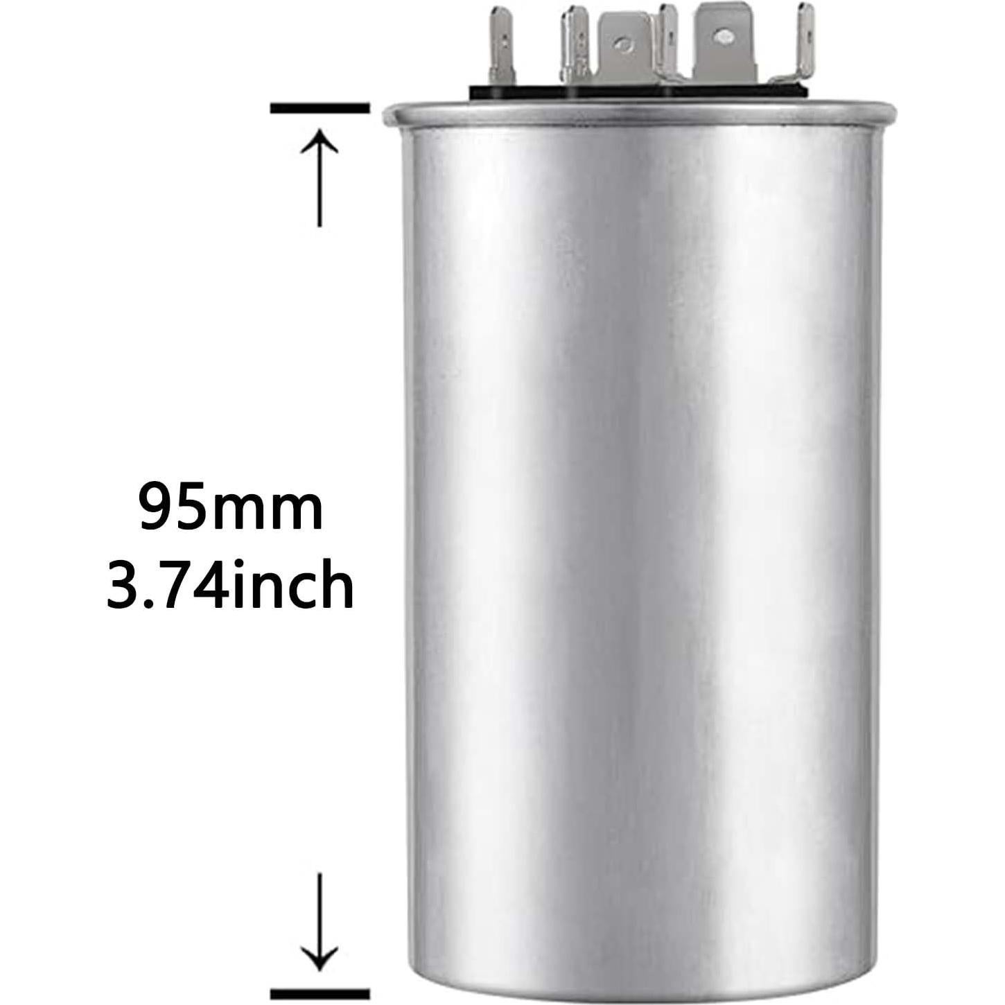 Capacitor de Arranque Dual BOJACK 55+15uF 250V CBB65B