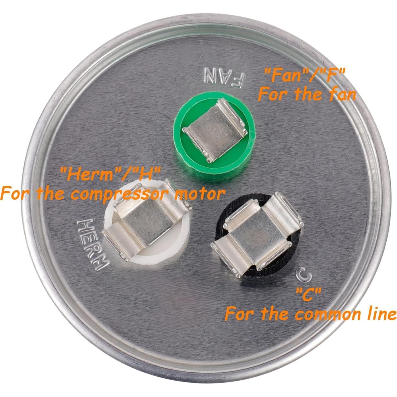 Capacitor de Arranque CBB65 TitanOwl 50+5 uF 370/450V